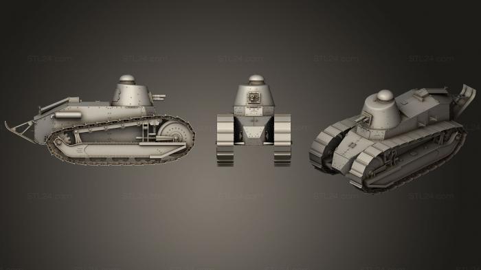 Цистерна Renault FT